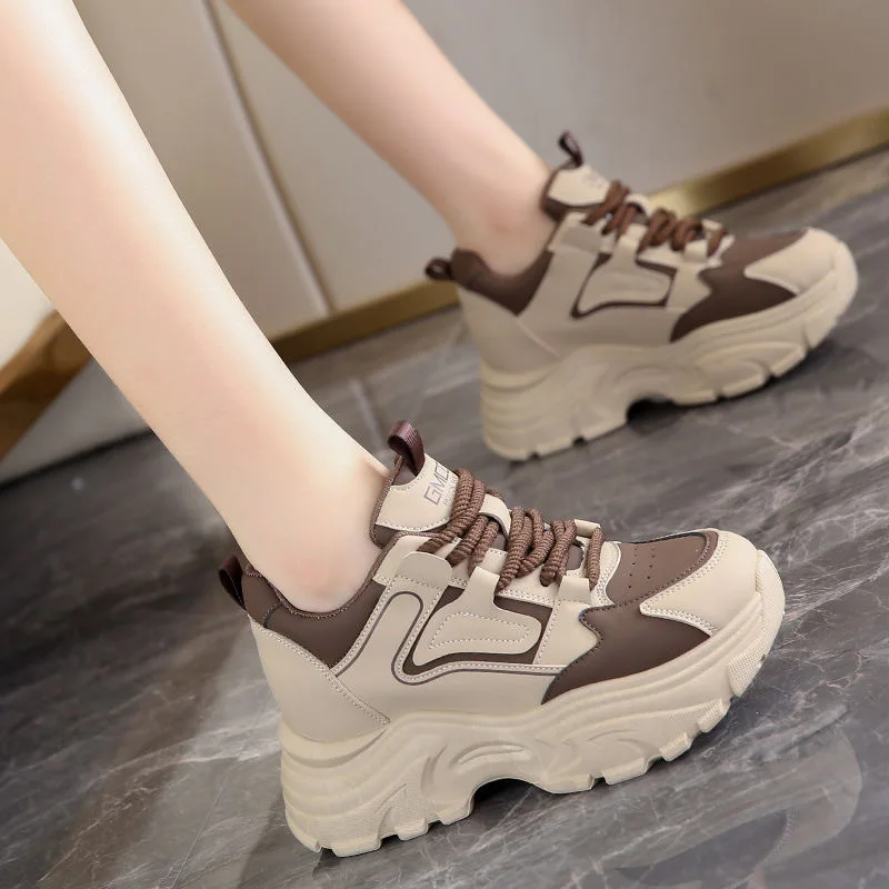 Outdoor Sport Brand - Mulheres tênis de plataforma novo designer