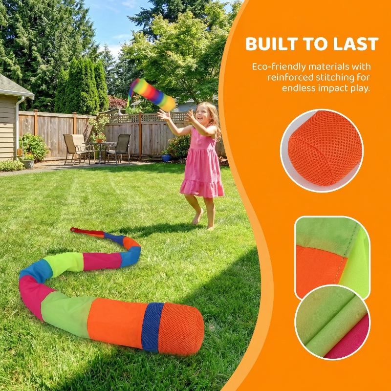 Outdoor Sport Activities For Kids - Brinquedo Interativo de Arco-Íris com Bolas