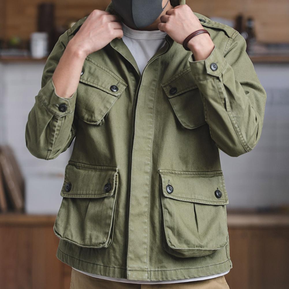 Outdoor Sport Waterproof Jacket - Jaqueta Estilo Trabalho com Múltiplos Bolsos