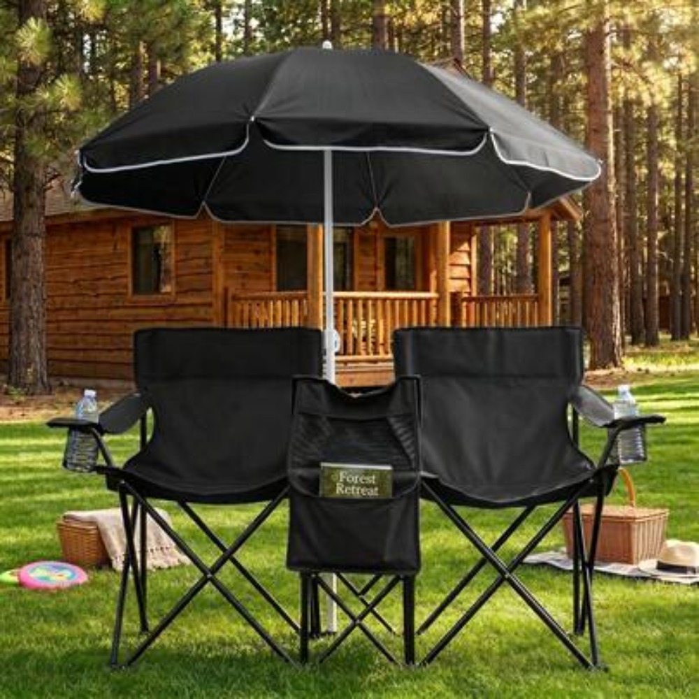 Outdoor Sports Umbrella - Cadeira de Pesca Dobrável XL com