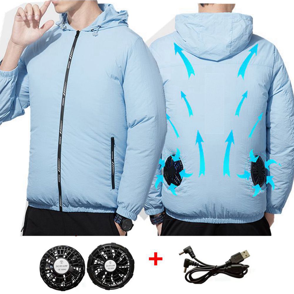 Outdoor Sport Brand Jacket - Verão esporte ventilador ar condicionado legal