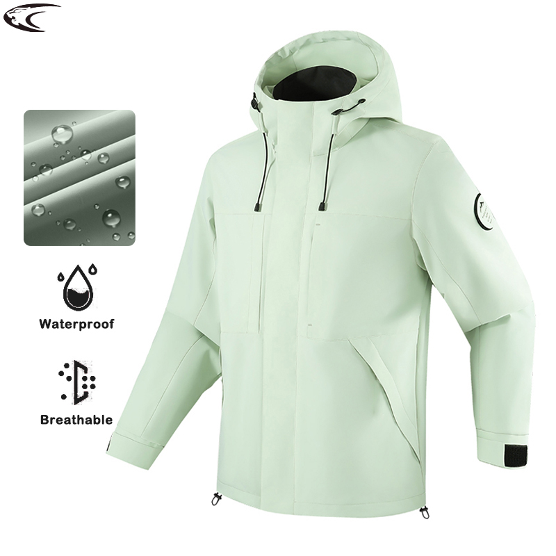 Outdoor Sport Waterproof Jacket - Jaqueta Impermeável Unissex LNGXO para Esportes