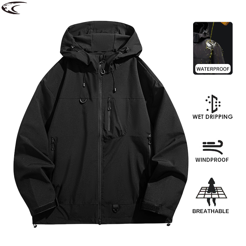 Outdoor Sport Waterproof Jacket - Jaqueta Unissex LNGXO Impermeável e Corta-Vento