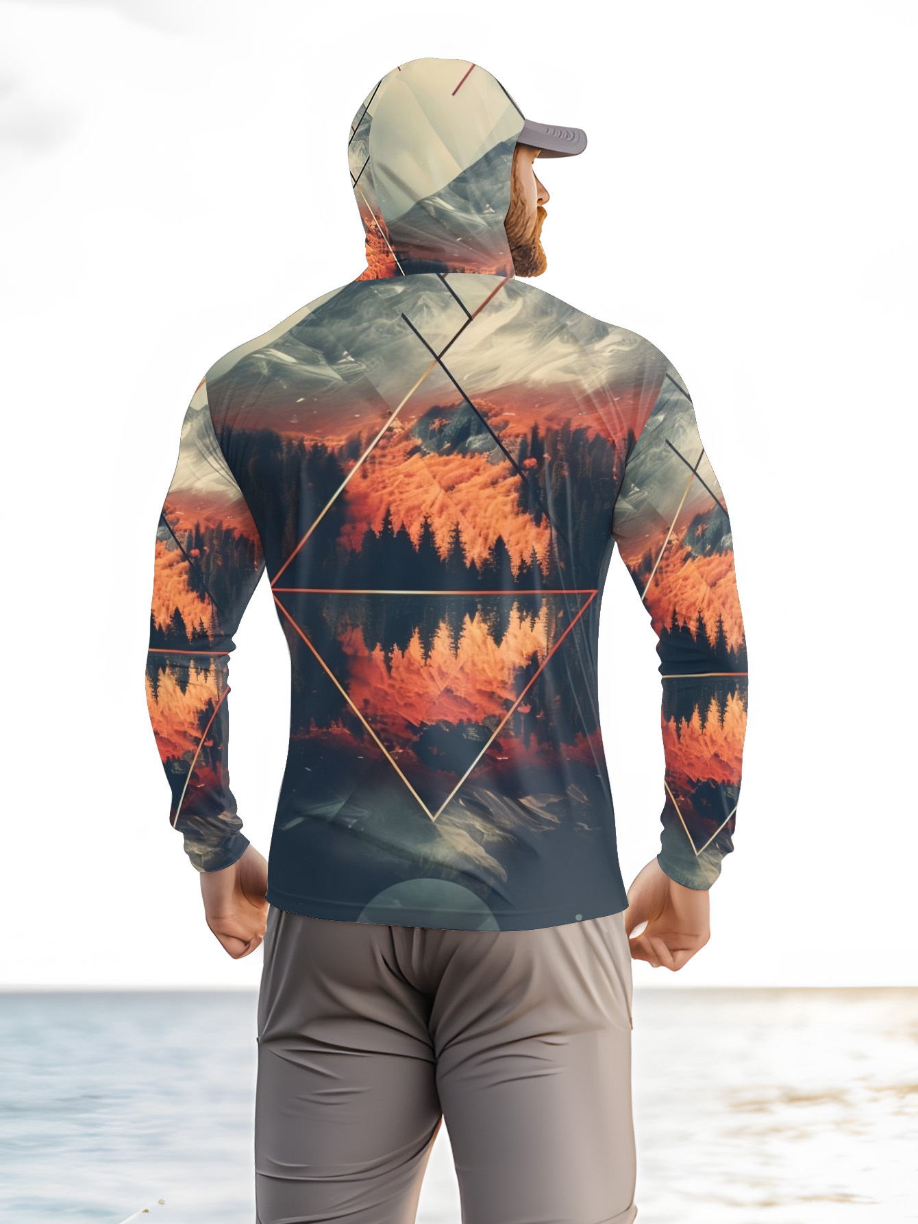 Camisa Masculina de Manga Long - Outdoor Sports Leisure avaliação e preço