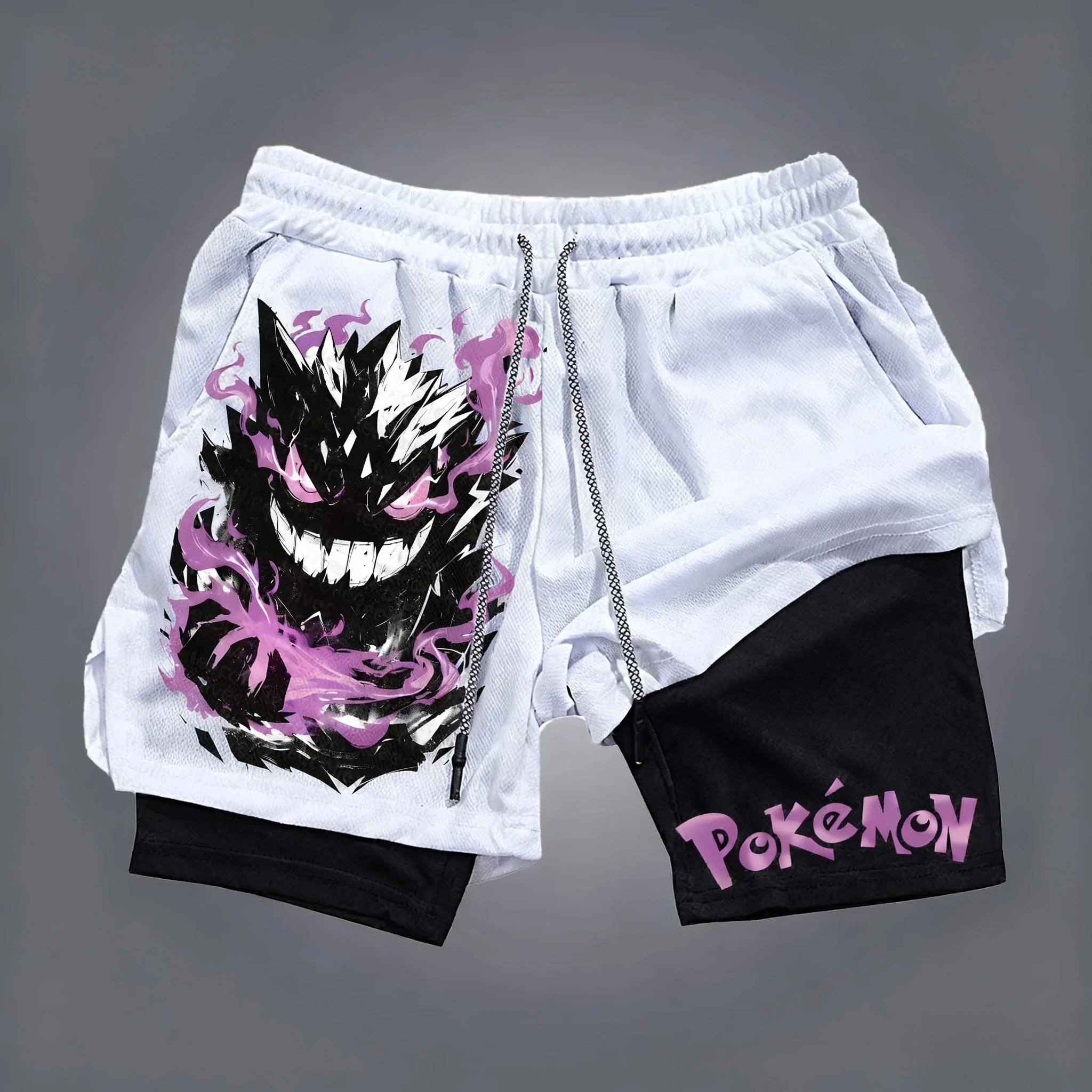 Shorts Esportivos 2 em 1 Pokém - Outdoor Sport Hat avaliação e preço