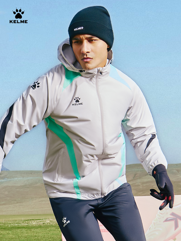 KELME-Impermeável Sports Windb - Outdoor Sport Waterproof Jacket avaliação e preço