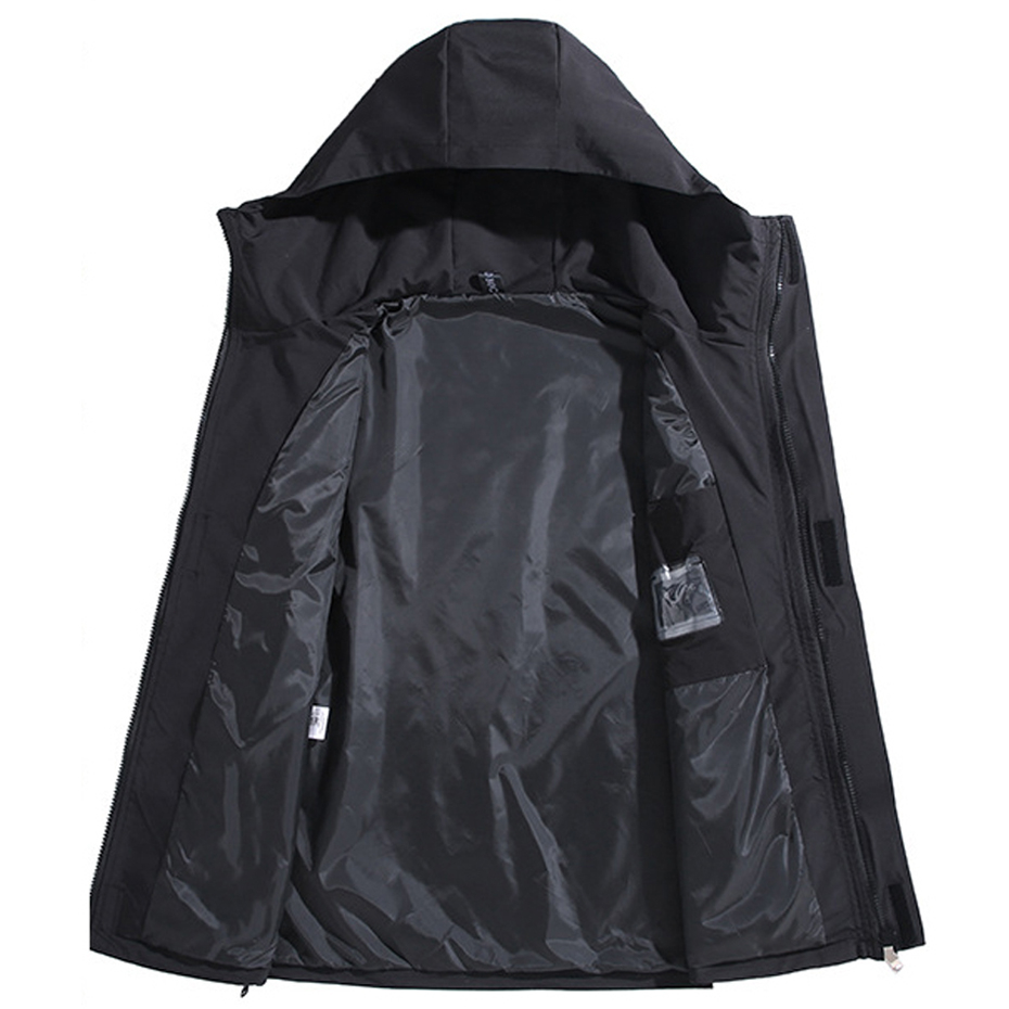 10xl 12xl plus size blusão mas - Outdoor Sport Waterproof Jacket avaliação e preço