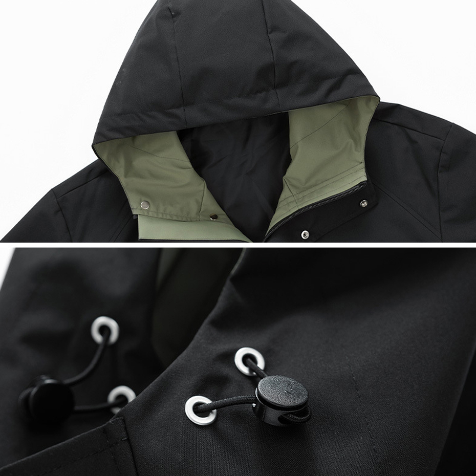 9xl plus size longo blusão jaq - Outdoor Sport Waterproof Jacket avaliação e preço