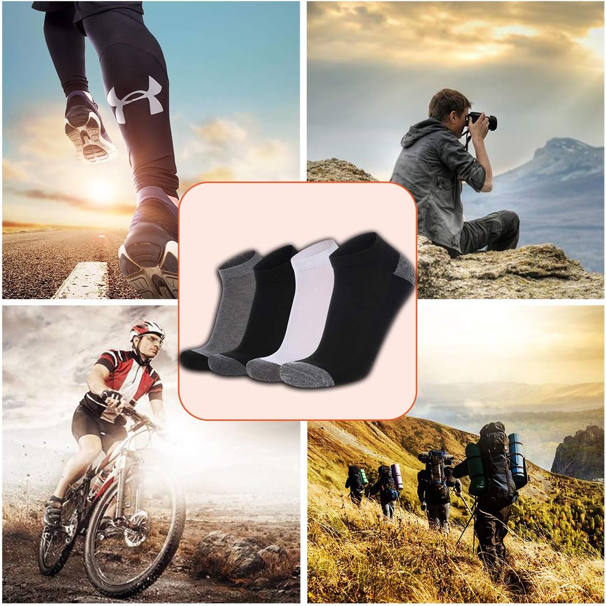 10 pares de meias esportivas m - Outdoor Sport Hose avaliação e preço