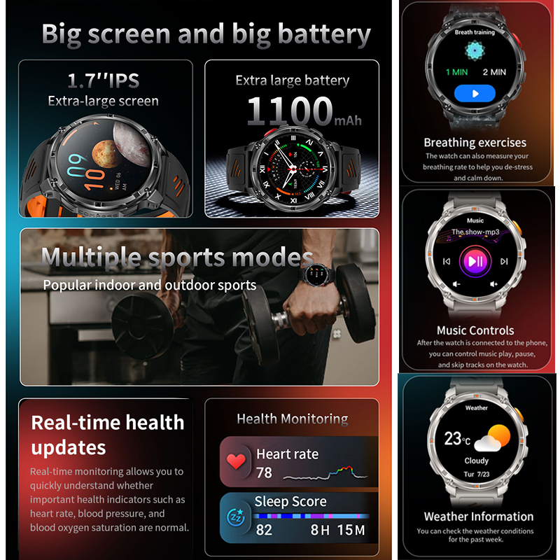 Novo Smartwatch T-Rex3 Pro 202 - Definition Of Outdoor Sport avaliação e preço