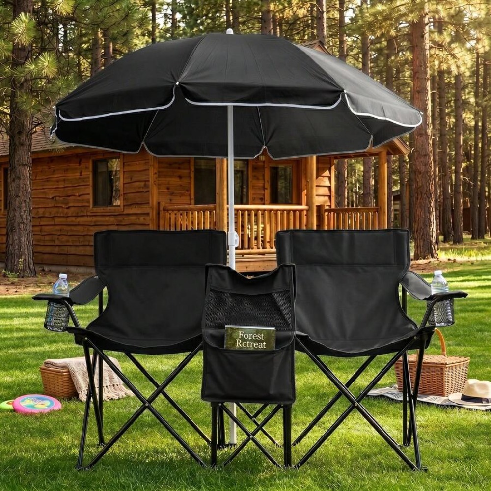 Cadeira de Pesca Dobrável XL c - Outdoor Sports Umbrella avaliação e preço