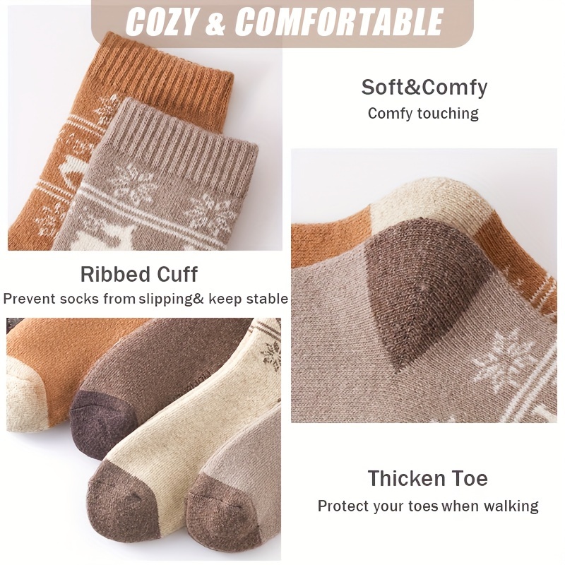 5 pares de inverno engrossar m - Outdoor Sport Hose avaliação e preço