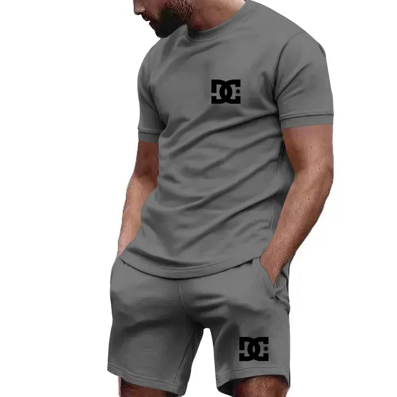 Conjunto de verão masculino co - Outdoor Sports Leisure avaliação e preço