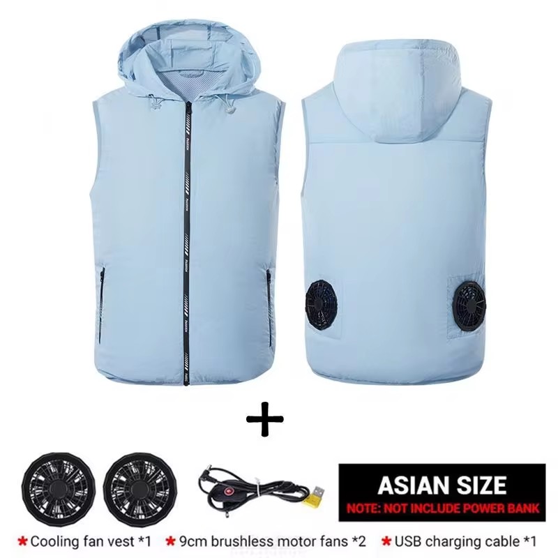 Verão esporte ventilador ar co - Outdoor Sport Brand Jacket avaliação e preço