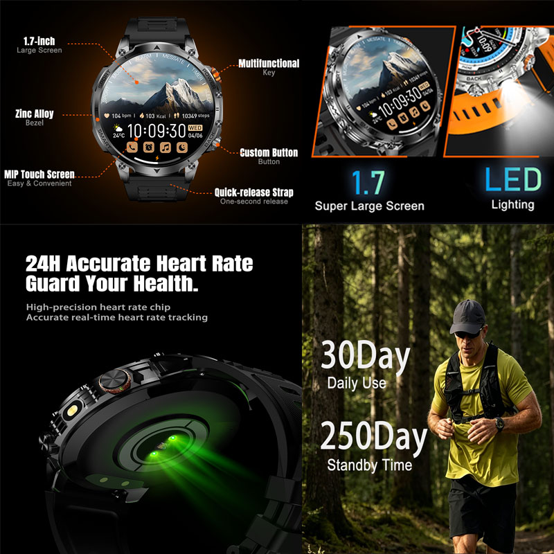Novo Lançamento 2026: Smartwat - Definition Of Outdoor Sport avaliação e preço