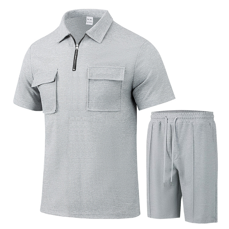 Conjunto de Verão Masculino Es - Outdoor Sports Leisure avaliação e preço